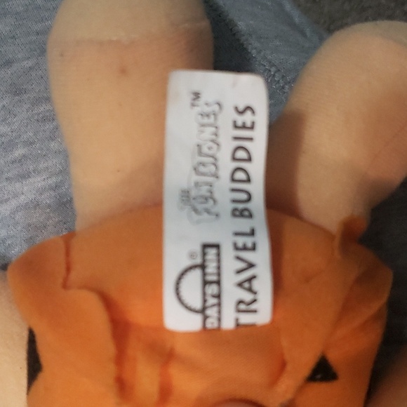 Vintage the flinstones "days inn travel buddies" fred and dino small plush - Picture 3 of 7
